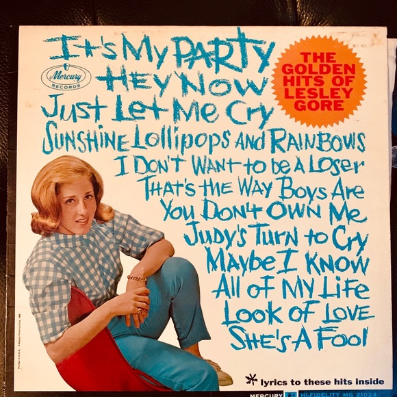 Other - Authentic LESLEY GORE “Its my Party” Vinyl Record